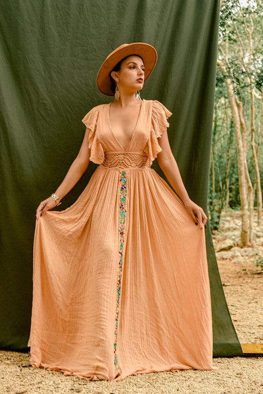 Vestido Tulipán Maxi