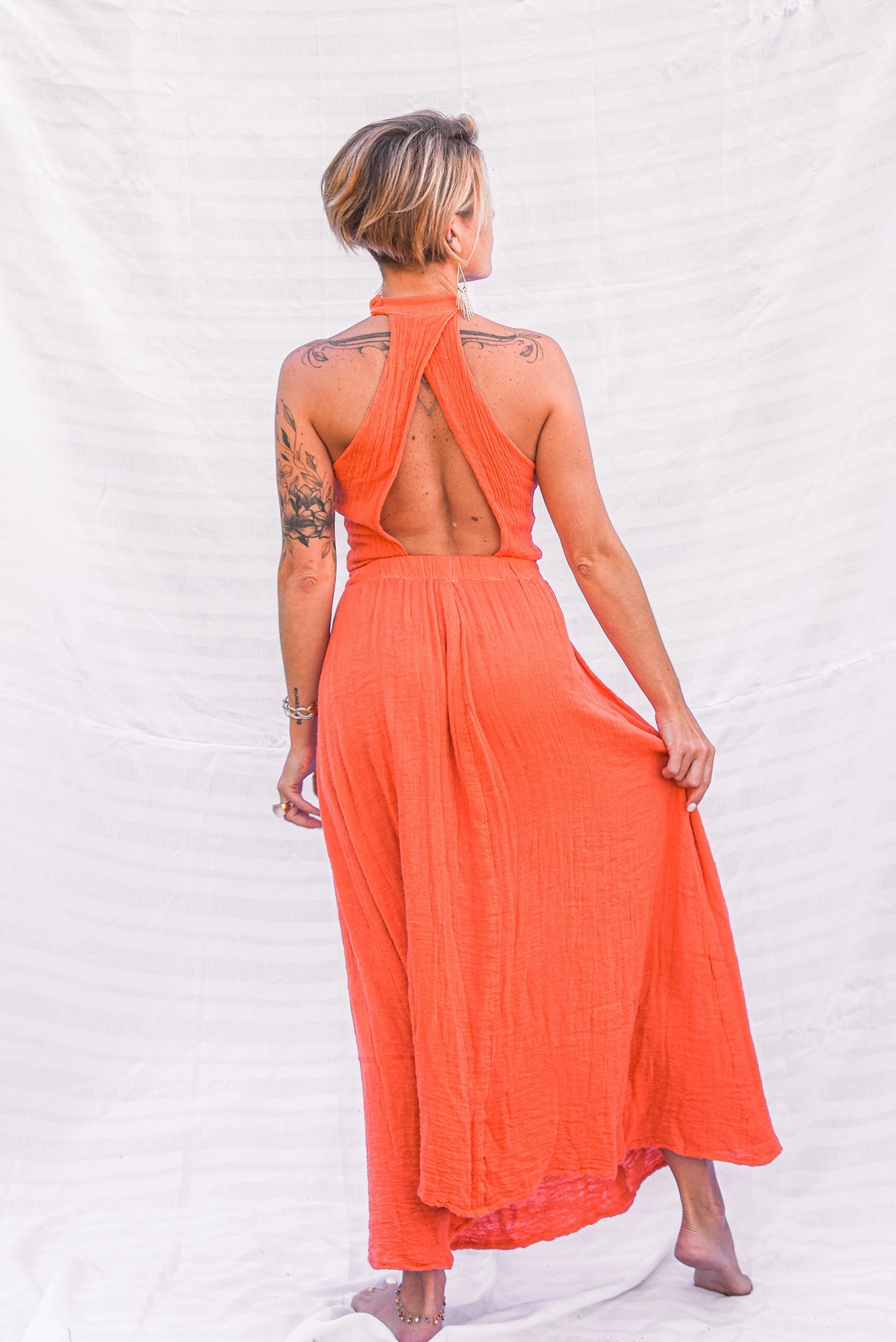 Vestido Colibrí Maxi